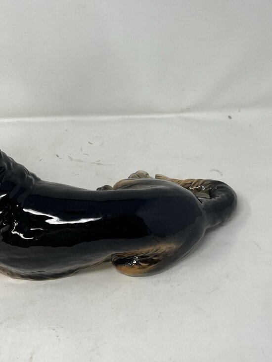 Vtg MINT Goebel W.Germany Porcelain German Shepherd Large 17 X 8.5 30027-35 - Picture 7 of 13